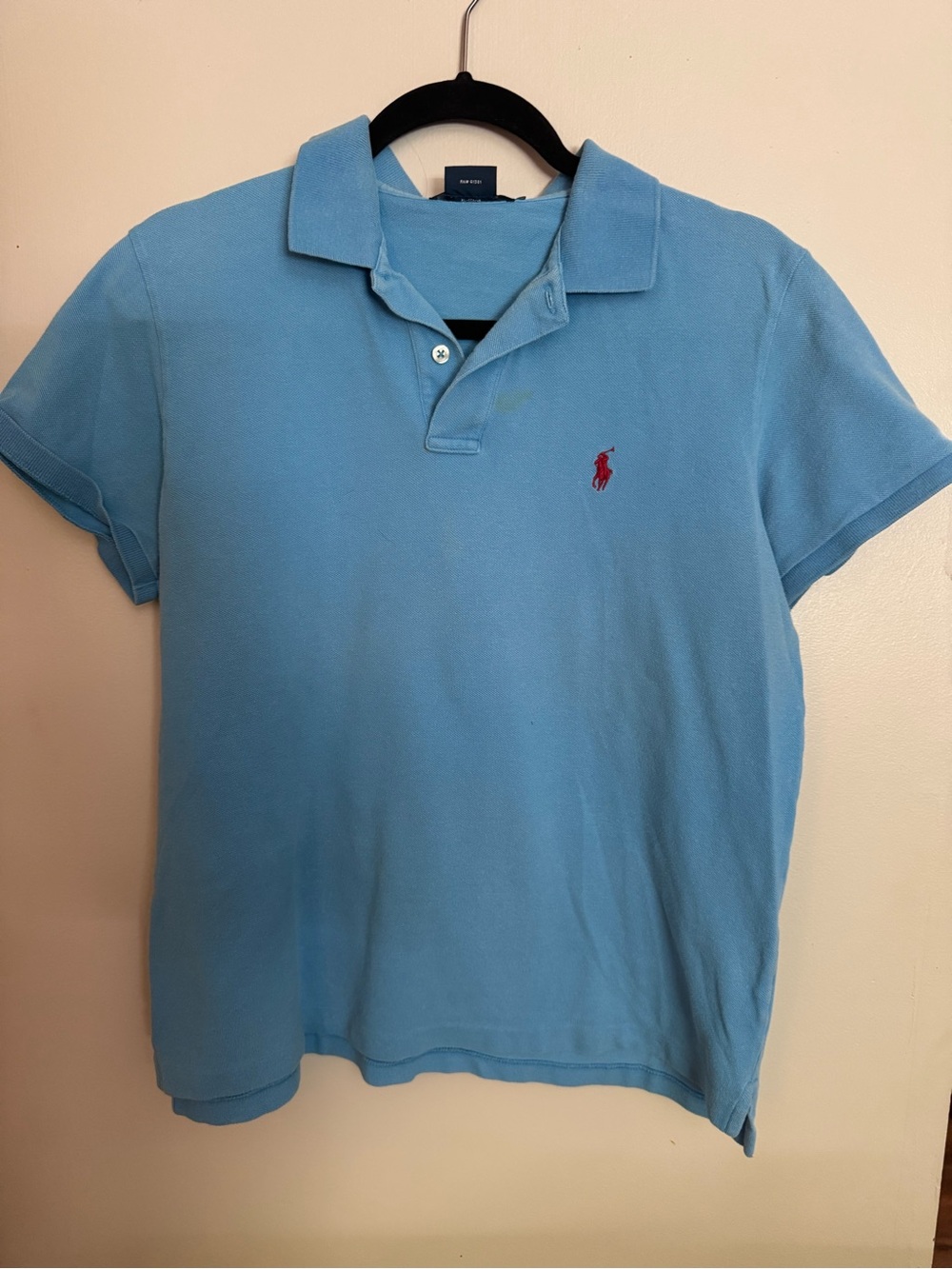 Polo by Ralph Lauren Women’s Light Blue Classic Pique Polo Shirt
